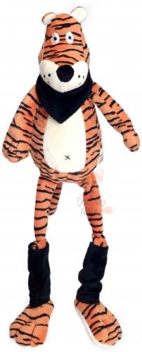  longues pattes rodrigue tigre orange noir bandana 